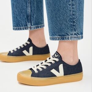 Veja Wata II Low Denim in Blue/Pierre/Natural sz 36EU/5US New in Box
